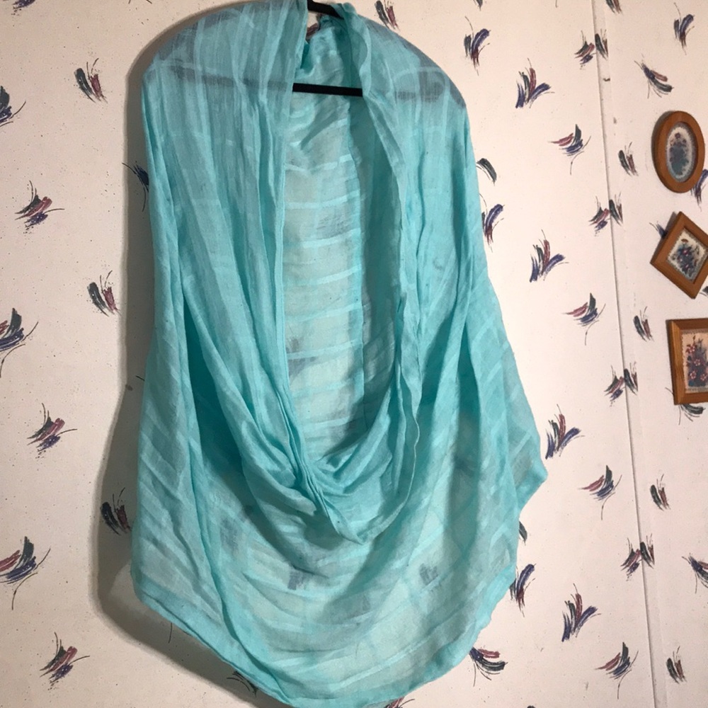 Blue Infinity Scarf